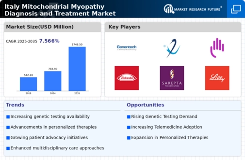 Italy Mitochondrial Myopathy Diagnosis Treatment Market Infographic