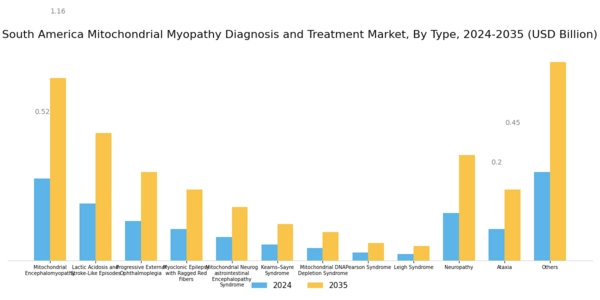 South America Mitochondrial Myopathy Diagnosis Treatment Market Segment Image 0