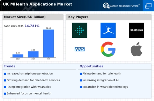 UK mHealth Applications Market Infographic