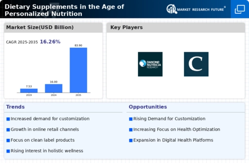 Dietary Supplements Personalized Nutrition Market Infographic