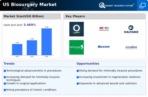 US Biosurgery Market Infographic