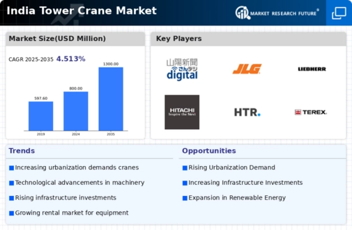 India Tower Crane Market Infographic