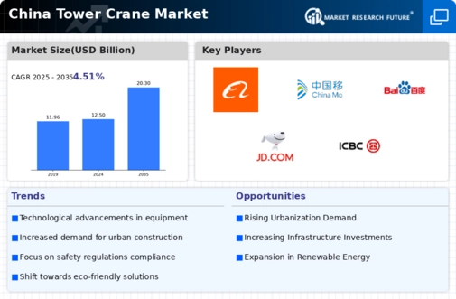 China Tower Crane Market Infographic