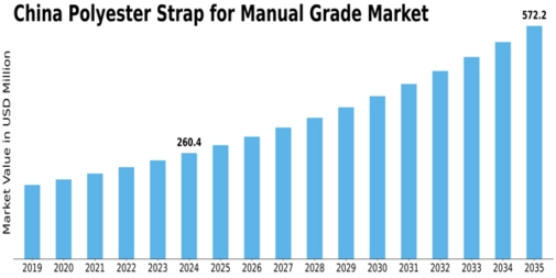China Polyester Strap for Manual Grade Market Size