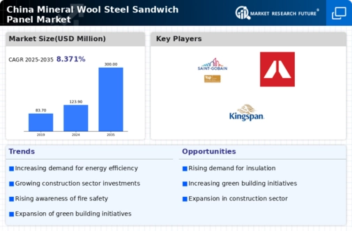 China Mineral Wool Steel Sandwich Panel Market Infographic