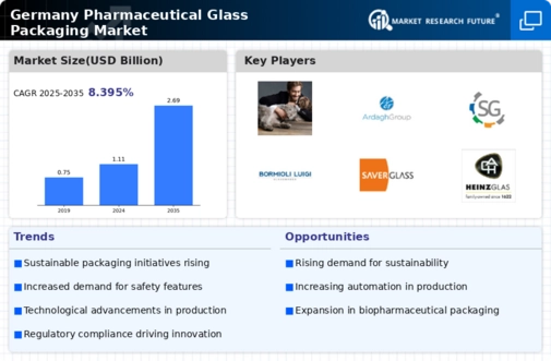 Germany Pharmaceutical Glass Packaging Market Infographic