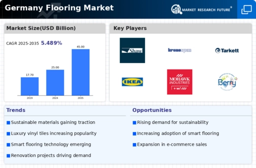 Germany Flooring Market Infographic