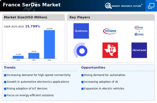 France Serdes Market Infographic
