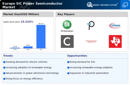 Europe SiC Power Semiconductor Market Infographic