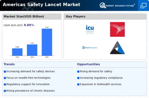 Americas Safety Lancet Market Infographic