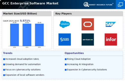 GCC Enterprise Software Market Infographic