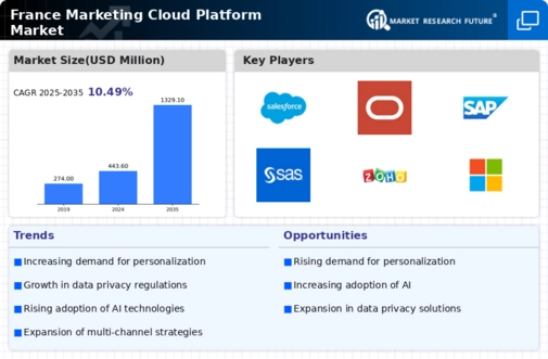 France Marketing Cloud Platform Market Infographic