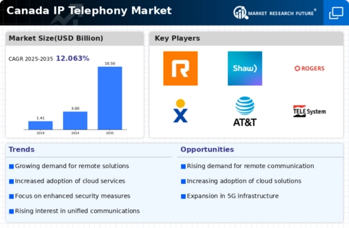 Canada IP Telephony Market Infographic