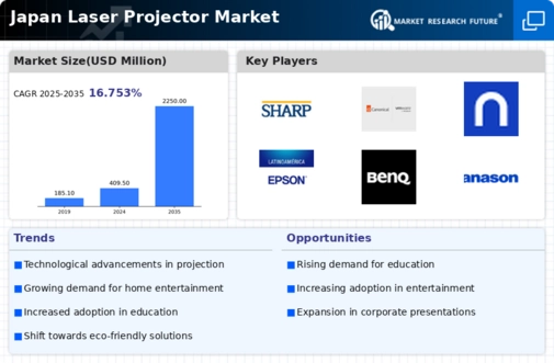 Japan Laser Projector Market Infographic