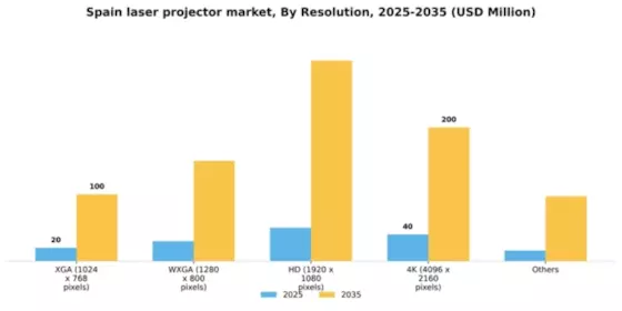 Spain Laser Projector Market Segment Image 1