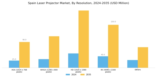 Spain Laser Projector Market Segment Image 1