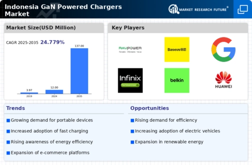 Indonesia GaN Powered Chargers Market Infographic
