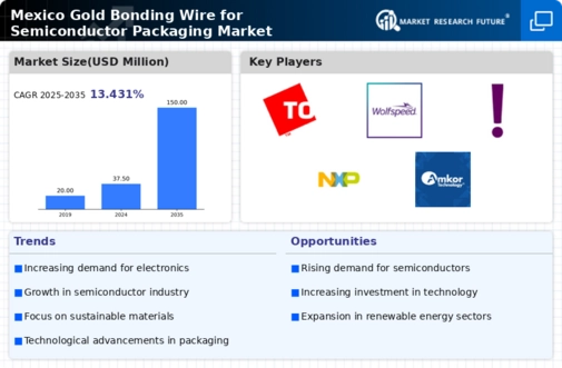 Mexico Gold Bonding Wire for Semiconductor Packaging Market Infographic