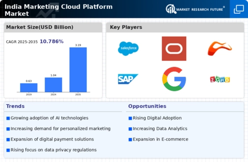 India Marketing Cloud Platform Market Infographic