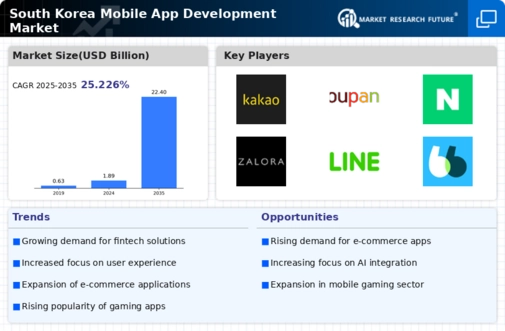 South Korea Mobile App Development Market Infographic