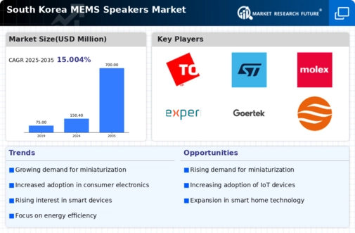 South Korea MEMS Speakers Market Infographic