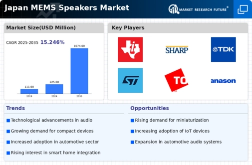 Japan MEMS Speakers Market Infographic