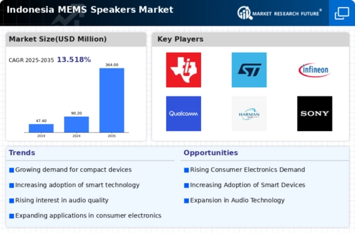 Indonesia MEMS Speakers Market Infographic