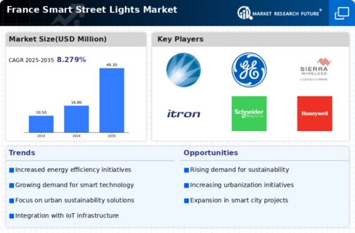 France Smart Street Lights Market Infographic