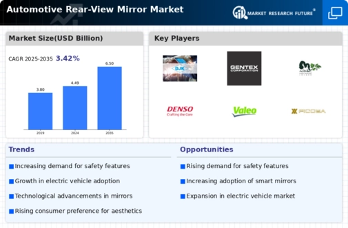 Automotive Rear View Mirror Market Infographic