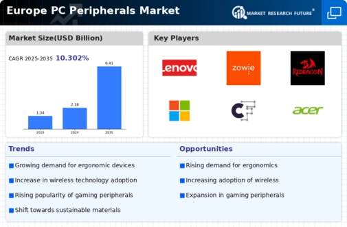 Europe PC Peripherals Market Infographic