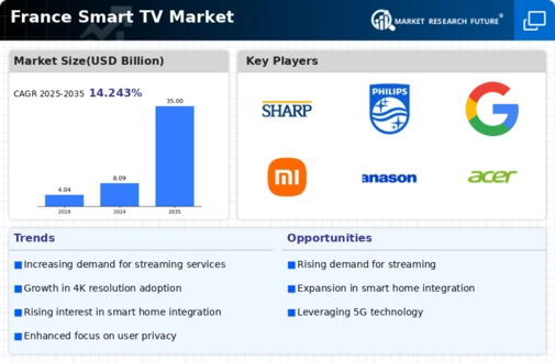 France Smart TV Market Infographic