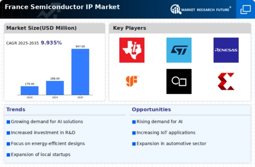 France Semiconductor IP Market Infographic