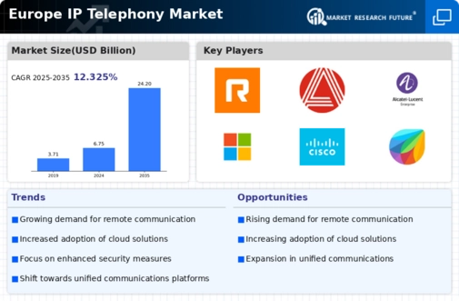 Europe IP Telephony Market Infographic