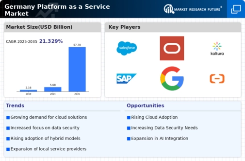 Germany Platform As A Service Market Infographic