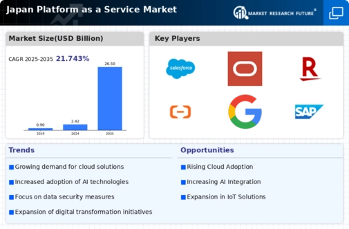 Japan Platform As A Service Market Infographic