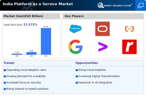 India Platform As A Service Market Infographic
