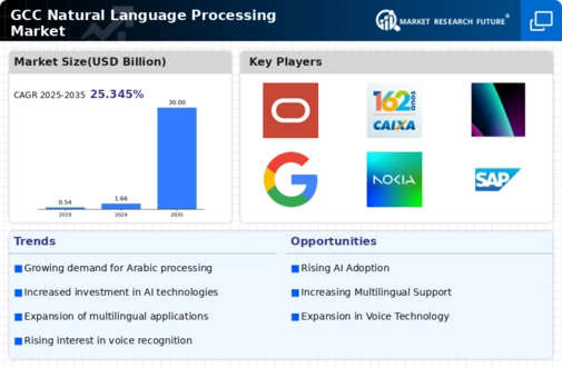 GCC Natural Language Processing Market Infographic