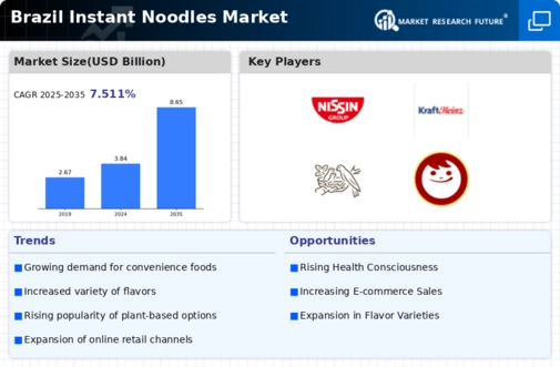 Brazil Instant Noodles Market Infographic