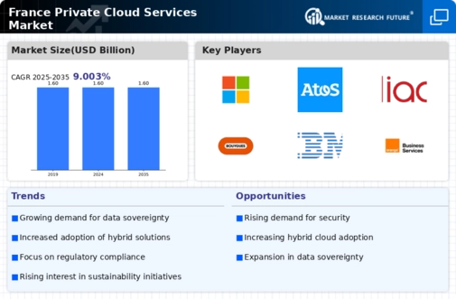 France Private Cloud Services Market Infographic