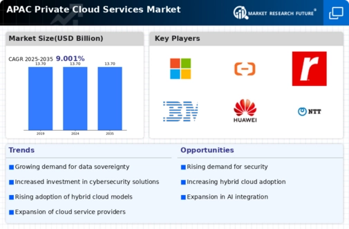 APAC Private Cloud Services Market Infographic