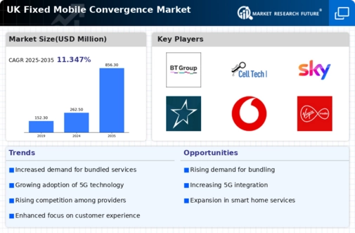 UK Fixed Mobile Convergence Market Infographic
