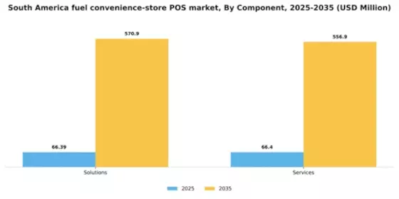 South America Fuel Convenience Store POS Market Segment Image 1