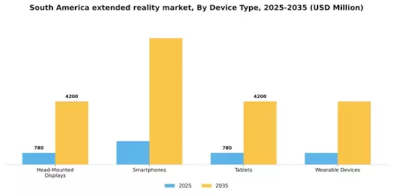 South America Extended Reality Market Segment Image 1