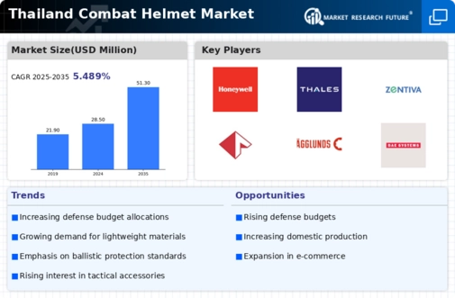 Thailand Combat Helmet Market Infographic