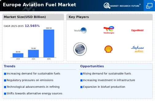 Europe Aviation Fuel Market Infographic