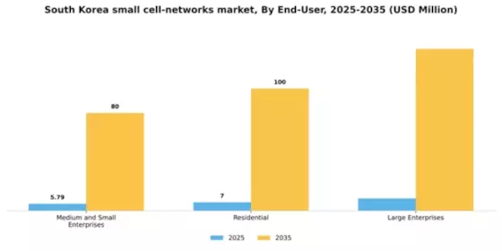 South Korea Small Cell Networks Market Segment Image 0