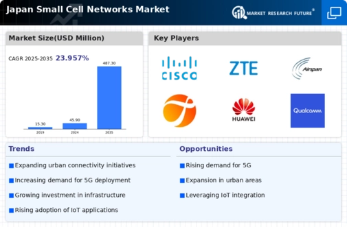 Japan Small Cell Networks Market Infographic