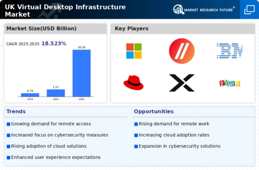 UK Virtual Desktop Infrastructure Market Infographic