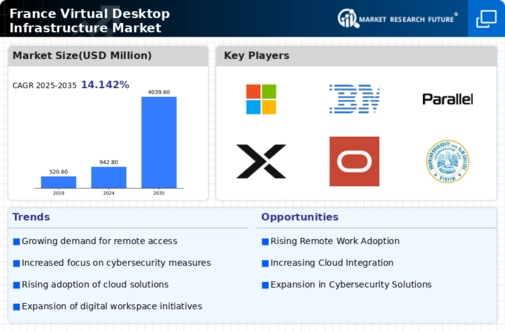 France Virtual Desktop Infrastructure Market Infographic