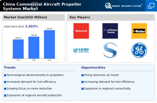 China Commercial Aircraft Propeller Systems Market Infographic